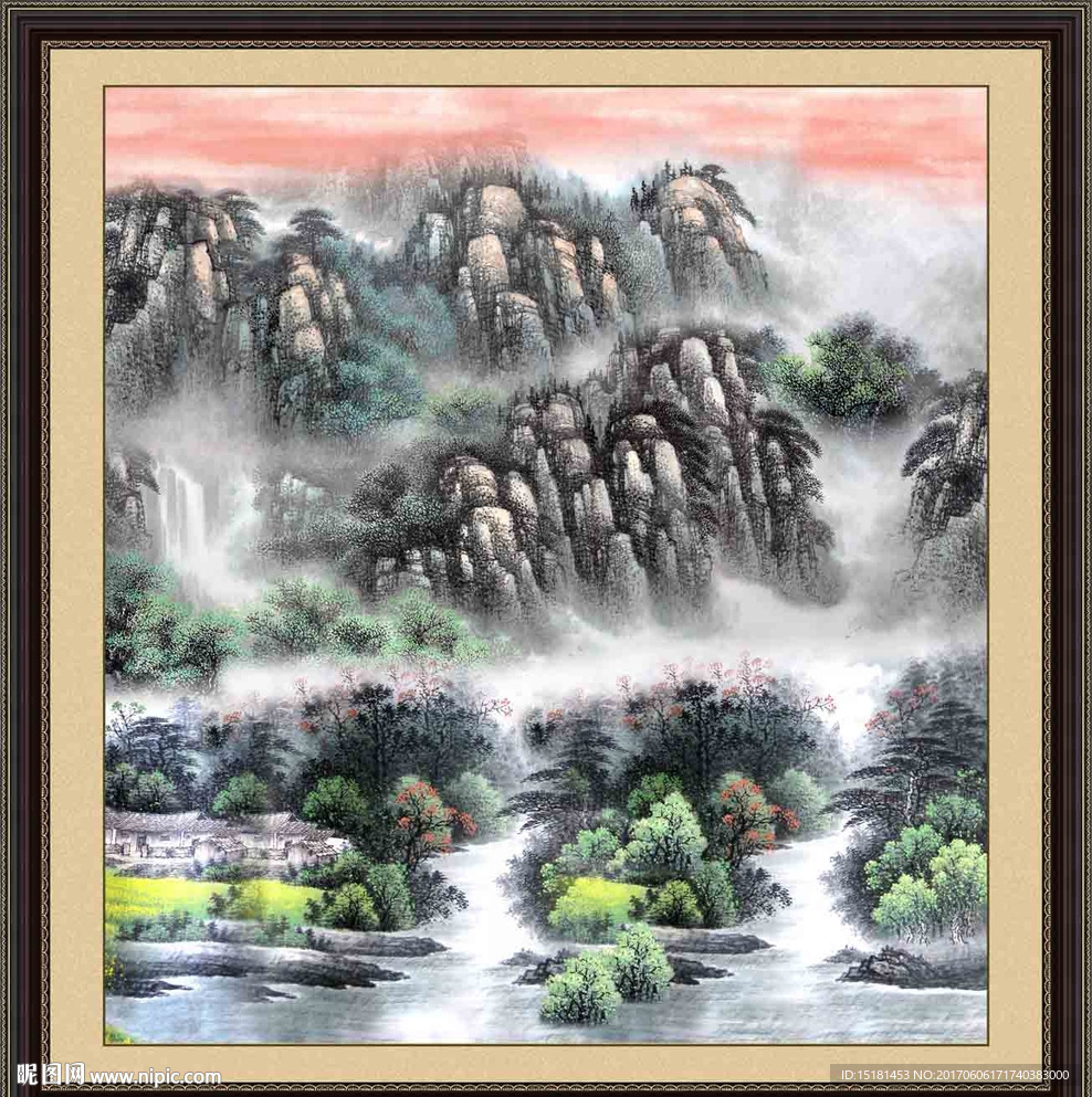 水墨国画