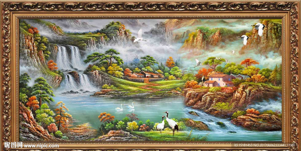 油画风景