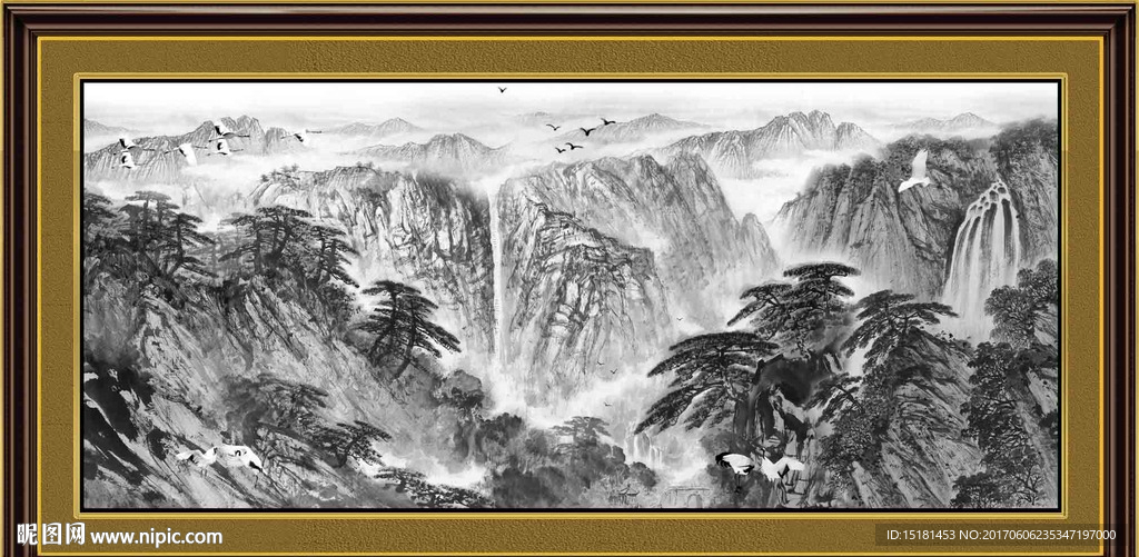水墨国画