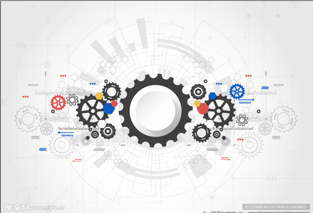 齿轮背景