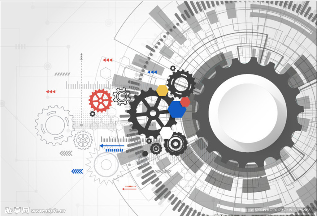 齿轮背景