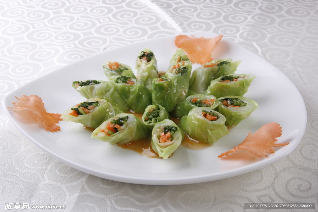 都会素菜卷