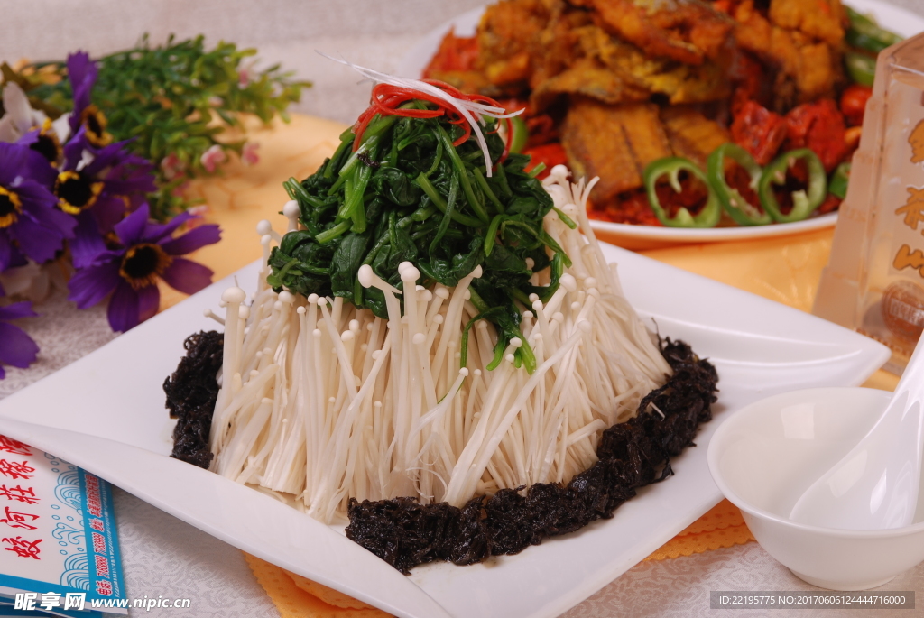 榄菜俏双鲜