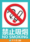 牙印象禁止吸烟标牌