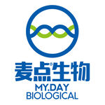 麦点生物logo