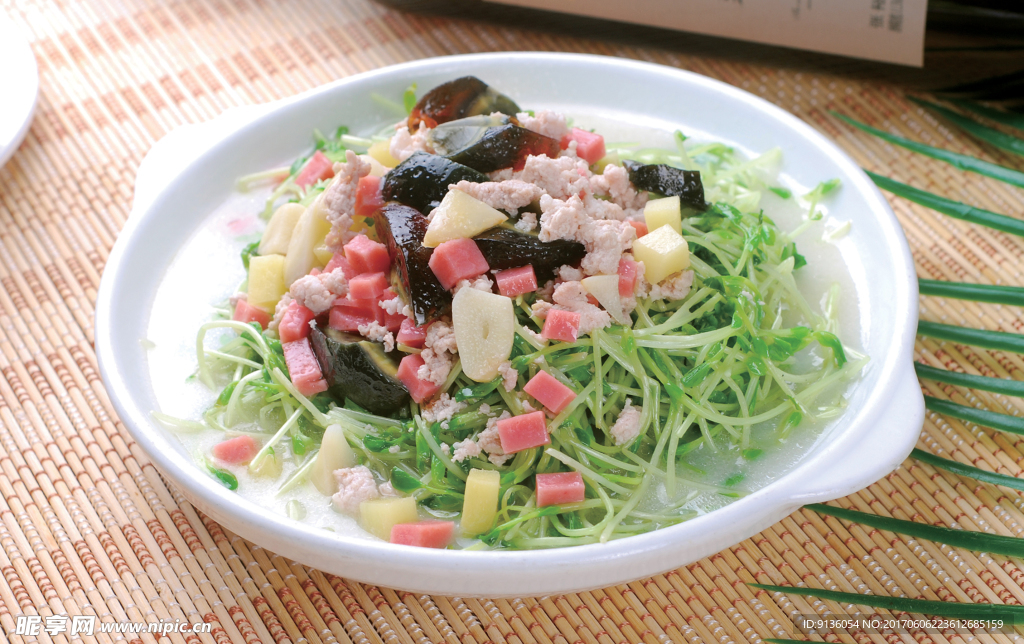 上汤豆苗