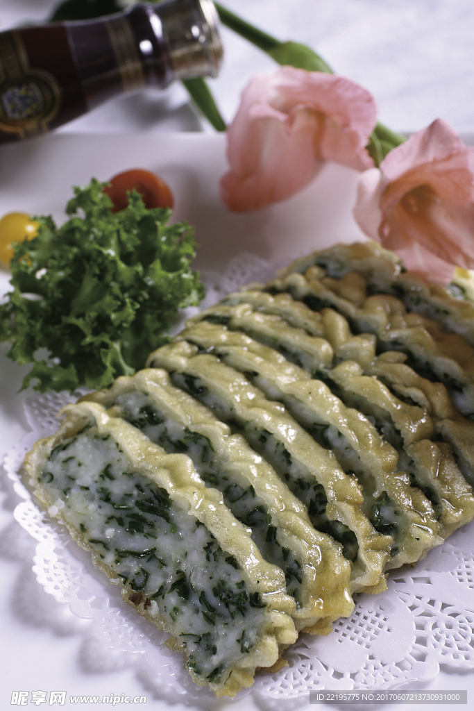 脆皮小唐菜