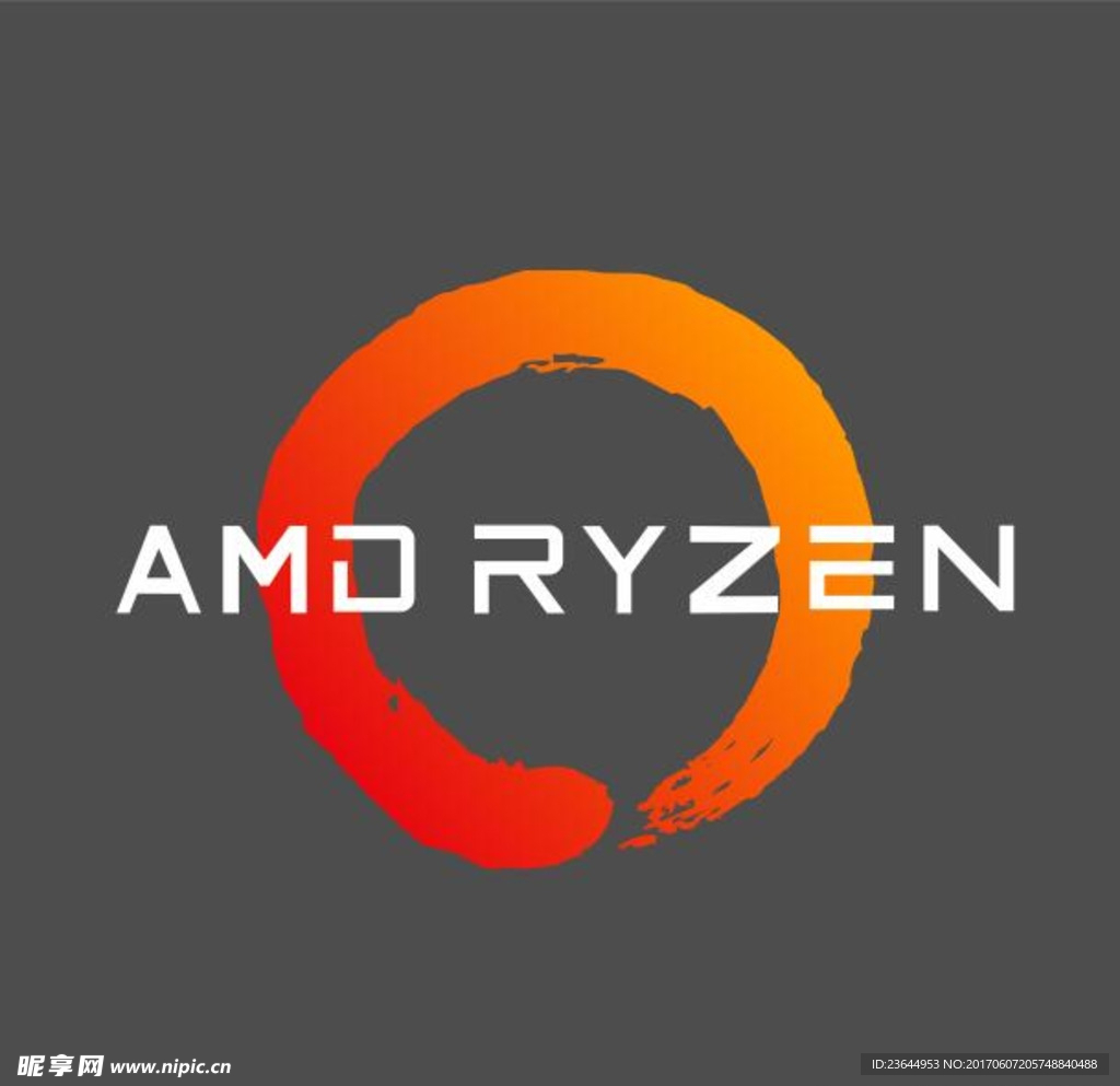 AMD 锐龙标志