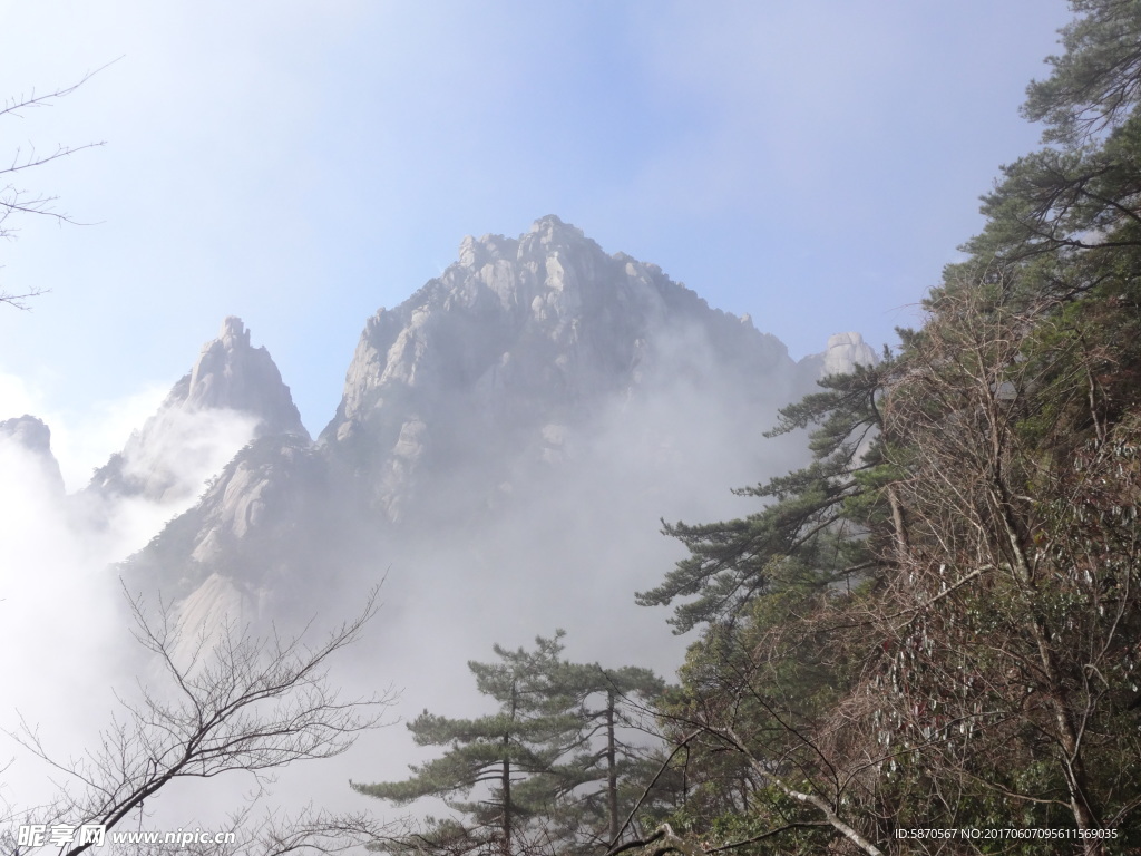 黄山美景