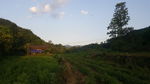 夕阳山谷