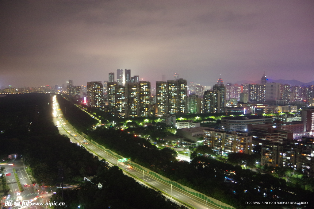 益田夜景一角