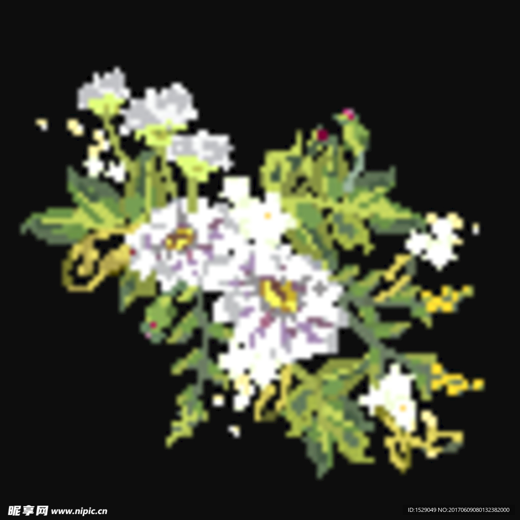 抽象花朵