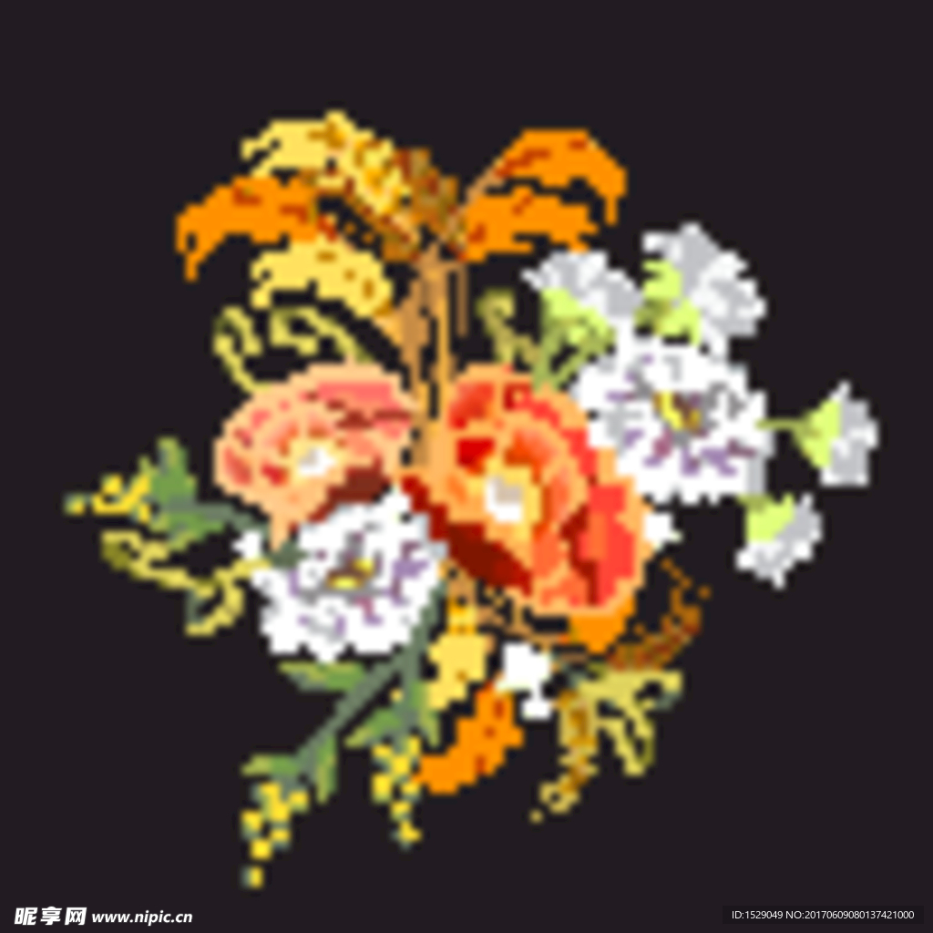 抽象花朵