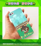 卡通手机壳 手机壳图 矢量动物