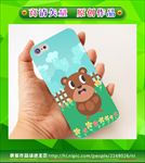 卡通手机壳 手机壳图 矢量动物