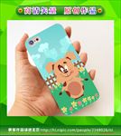 卡通手机壳 手机壳图 矢量动物