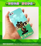 卡通手机壳 手机壳图 矢量动物