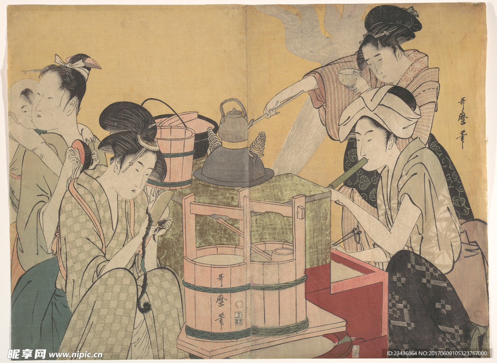 日本浮世绘 日本名画 浮世绘