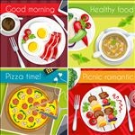 美食矢量图
