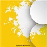 黄色背景矢量