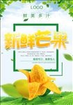 简约新鲜芒果海报设计