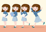 女孩子 女生 女老师 女学霸