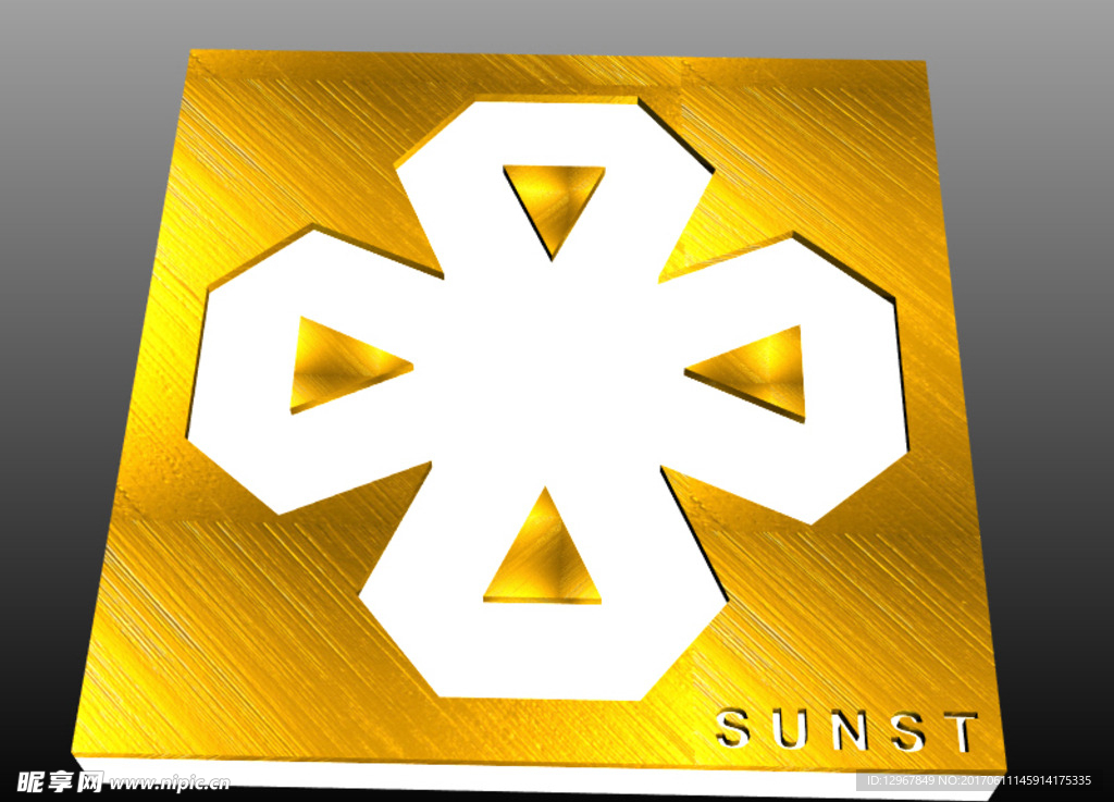 logo标志sunst