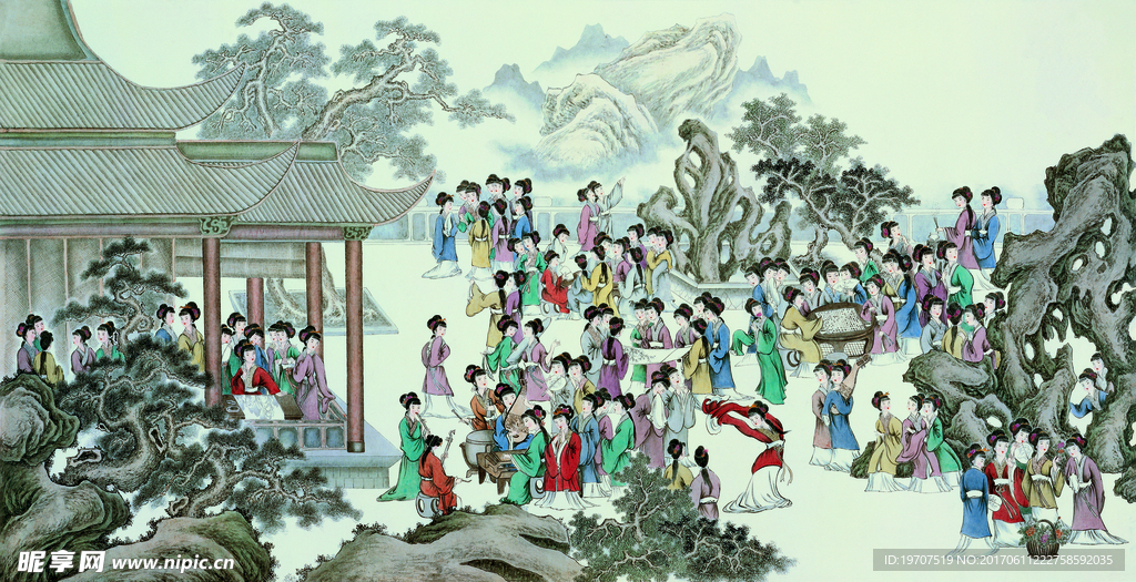 人物国画