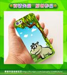 卡通手机壳 手机壳图 矢量动物