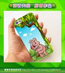 卡通手机壳 手机壳图 矢量动物