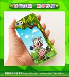 卡通手机壳 手机壳图 矢量动物