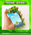 卡通手机壳 手机壳图 矢量动物