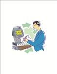 抽象人物形象