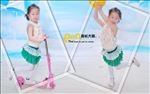 小女孩儿童相册设计