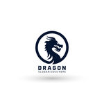 龙徽标模板