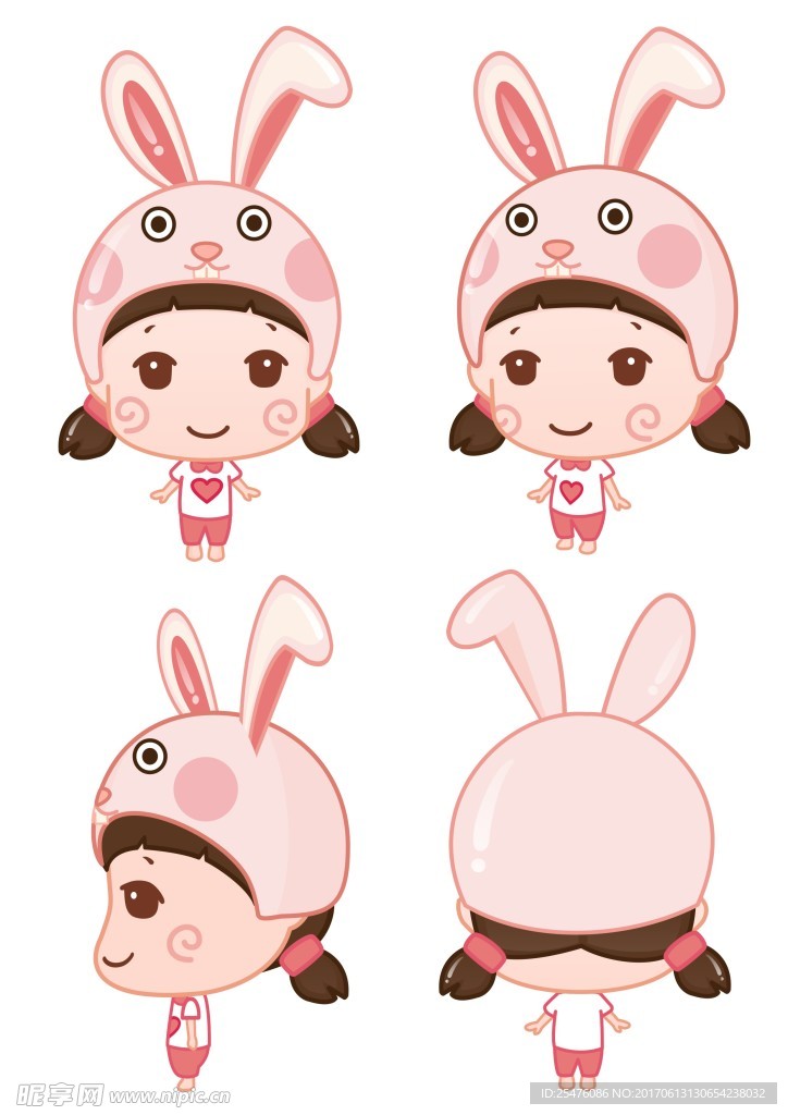 十二生肖兔宝宝