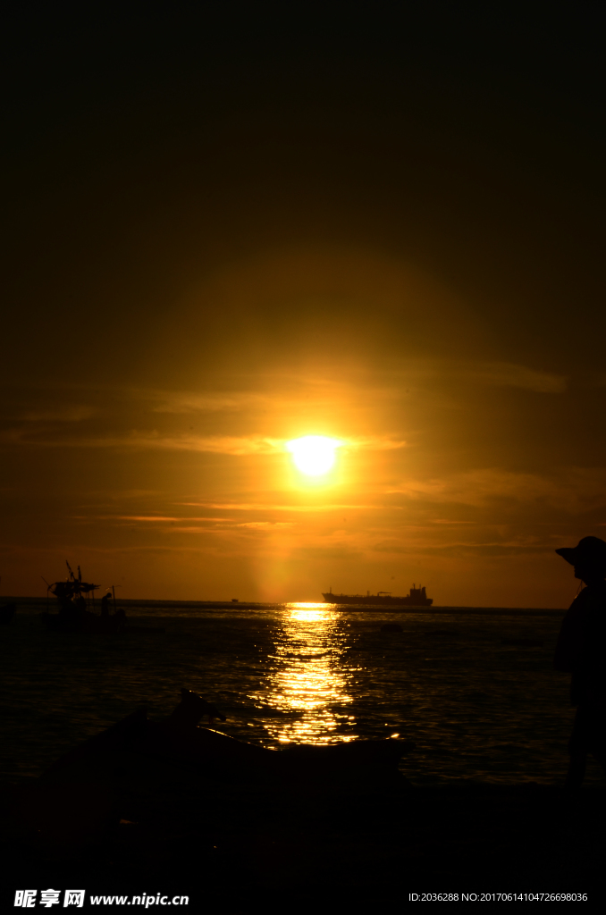 夕阳