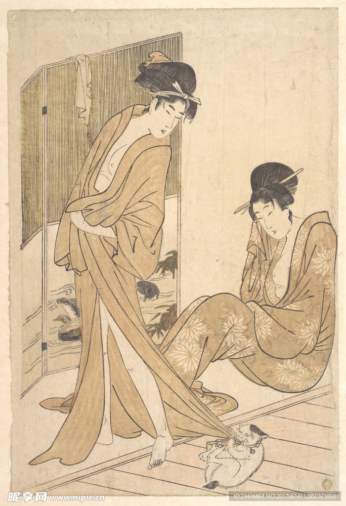 日本浮世绘 日本名画 浮世绘