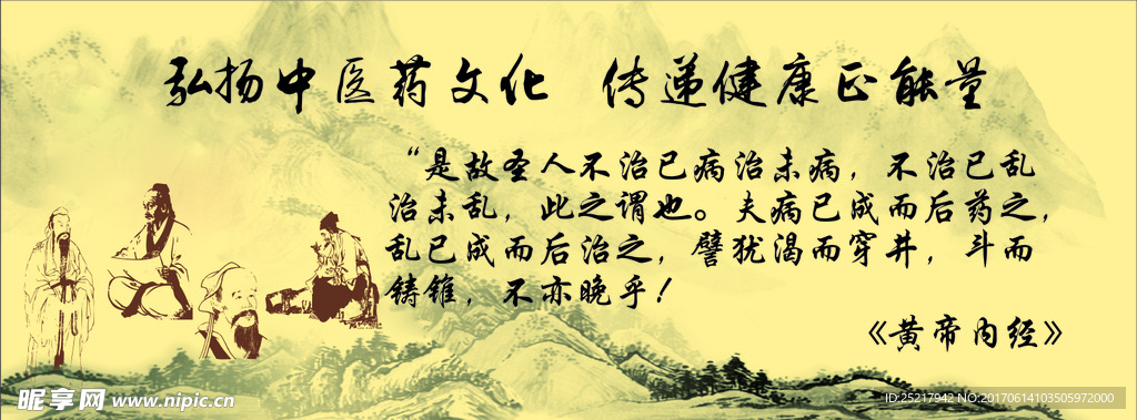 中医药展板