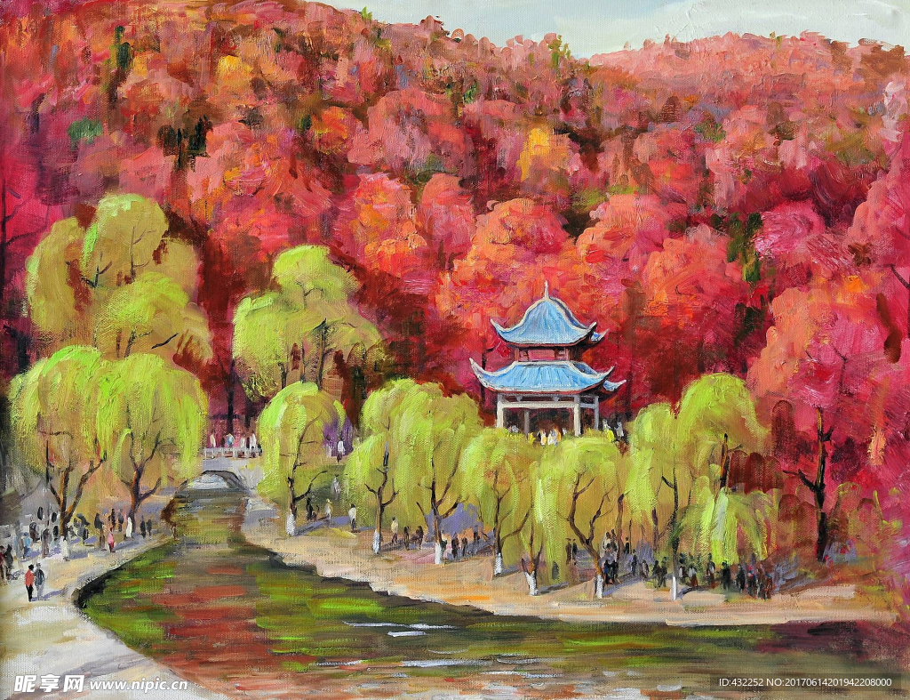 油画风景