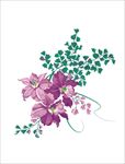 花朵花卉矢量图下载