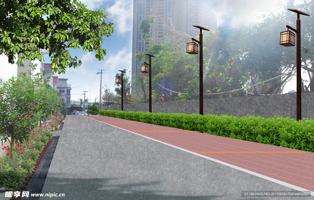 道路节点效果图
