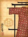 中国风服饰 装饰画