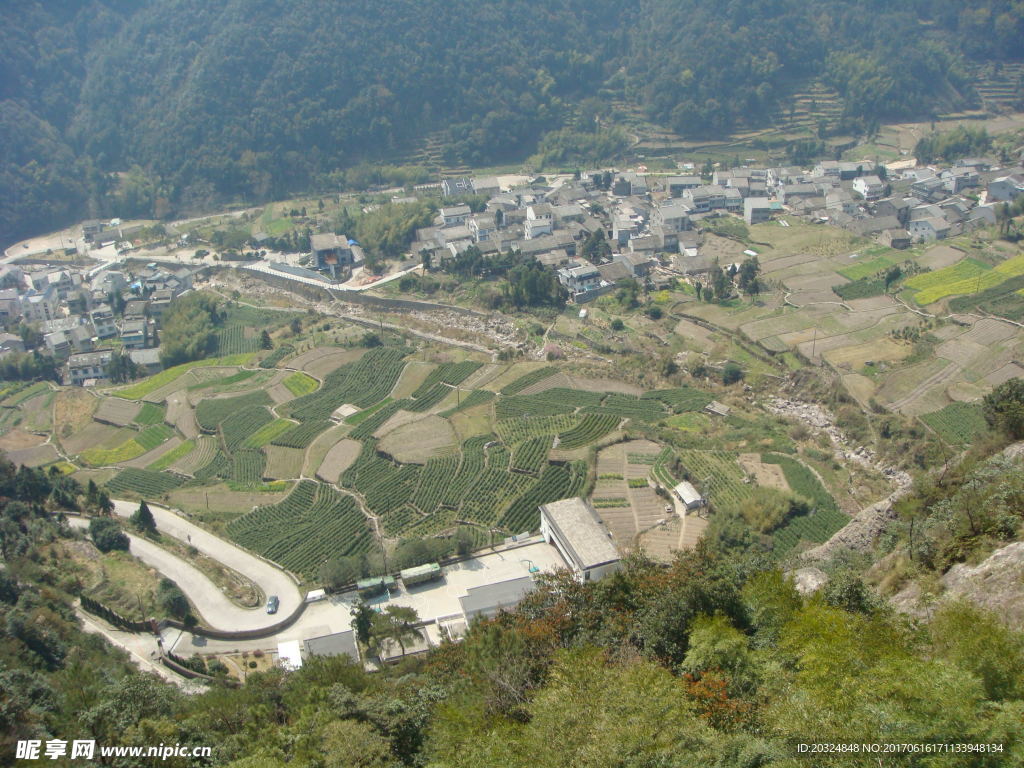 山中田园