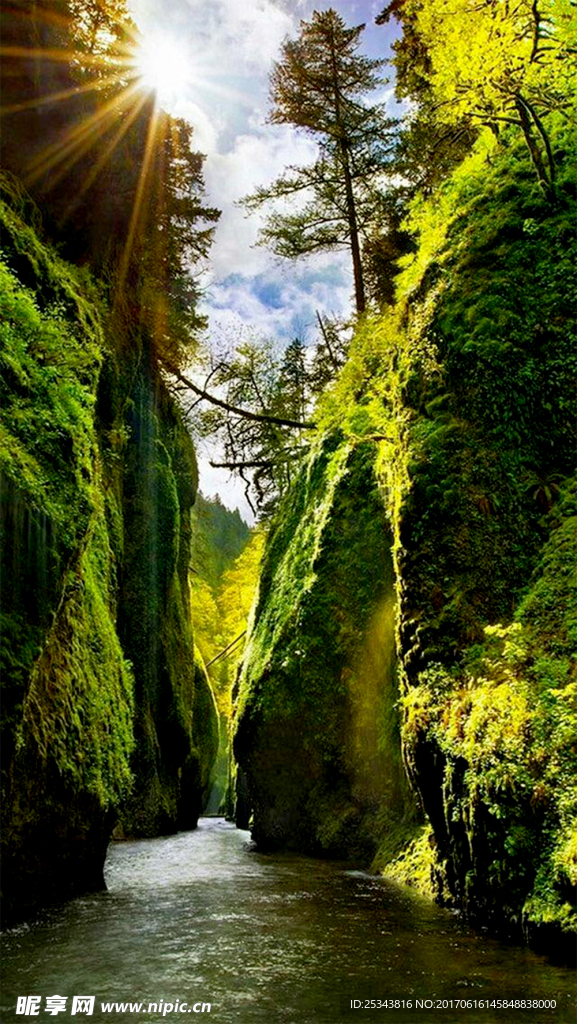 山涧