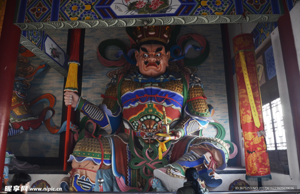 庙宇神像雕塑