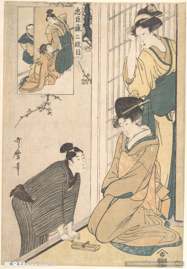 日本浮世绘 日本名画 浮世绘