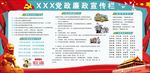 党政宣传栏