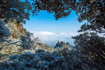 三清山雪景