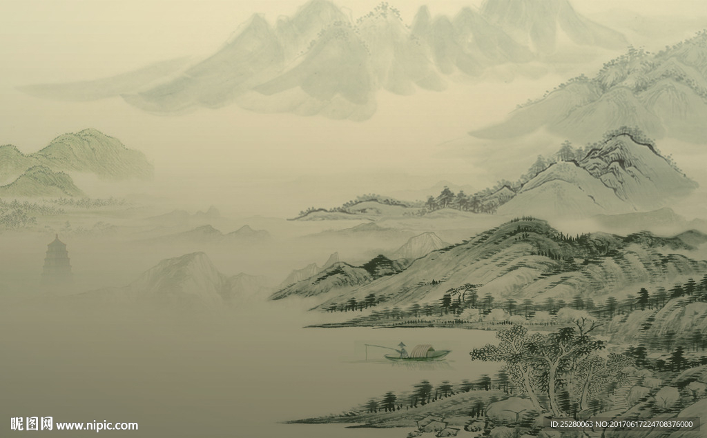 山水画